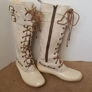 Sperry Waterproof Lace Up Boots